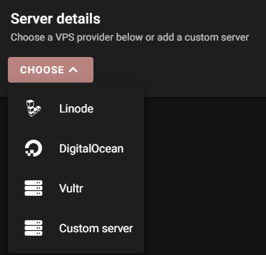 Create server
